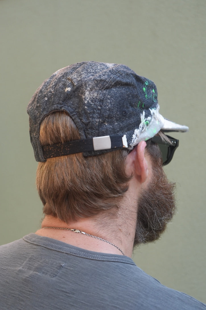DECHO Bleach & Crash Denim Fishing Cap