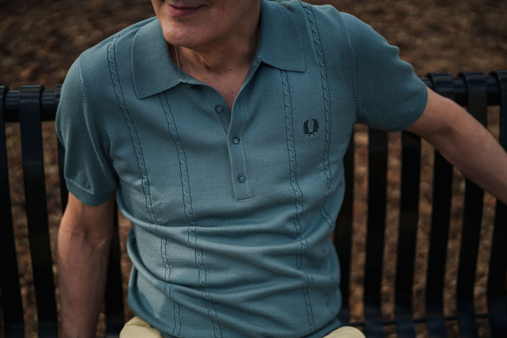 Fred Perry Cable Knitted Shirt