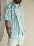 Armor Lux Short Sleeved Straight Cut Shirt