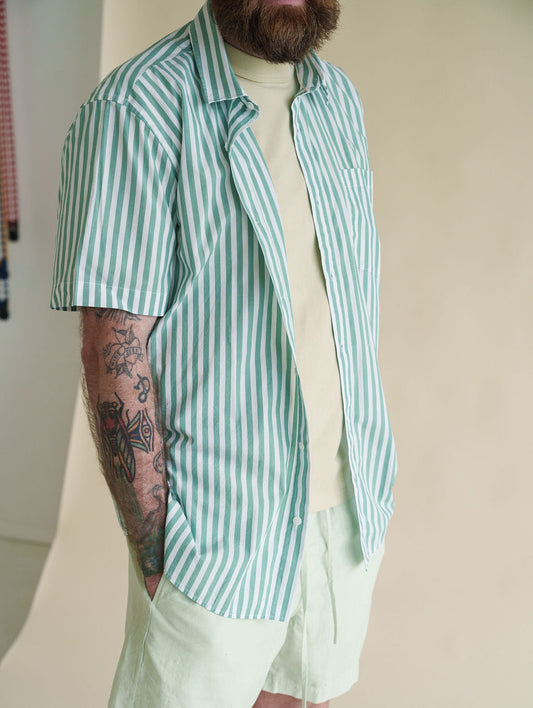 Armor Lux Short Sleeved Straight Cut Shirt