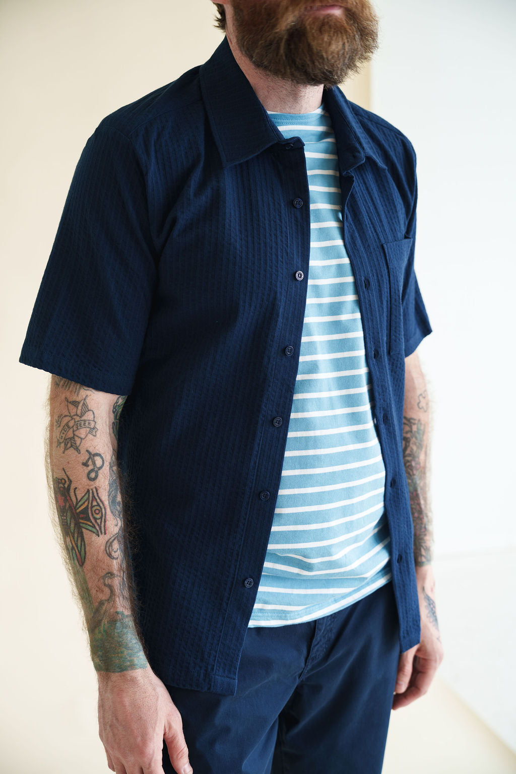 Armor Lux Short Sleeve Heritage Shirt