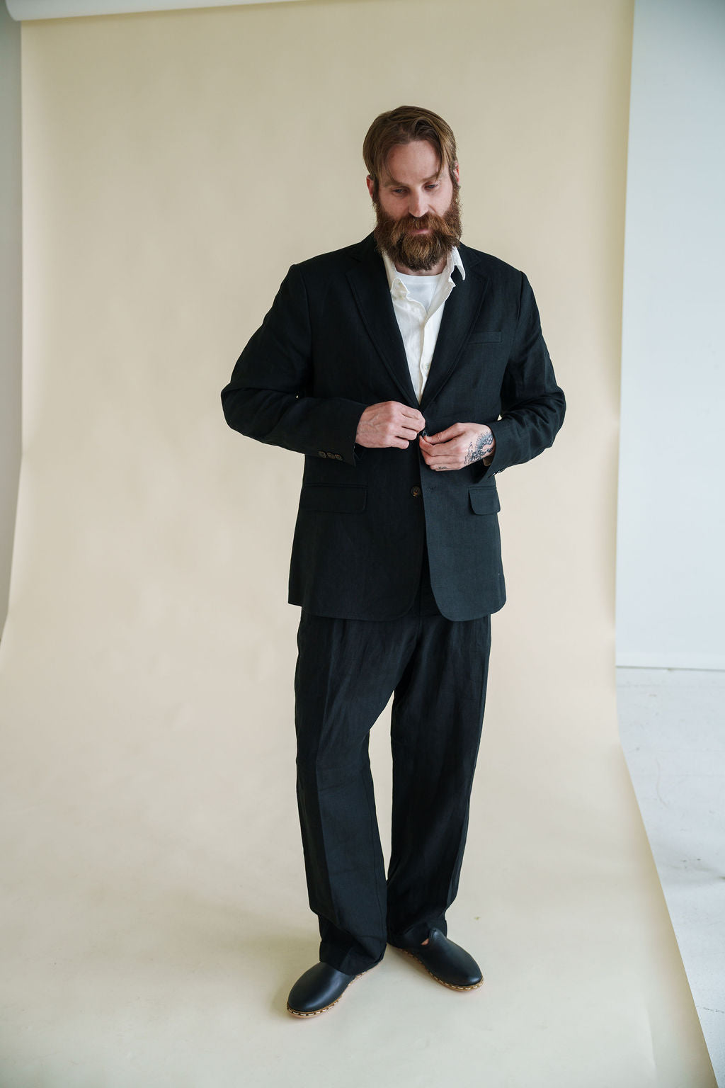 Hansen Chris Classic Two Button Blazer