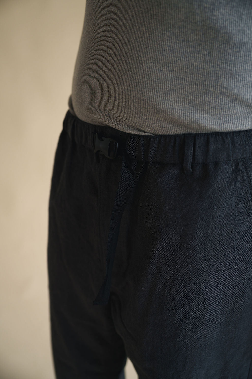 Fujito N.O.UN Belt Less Pants