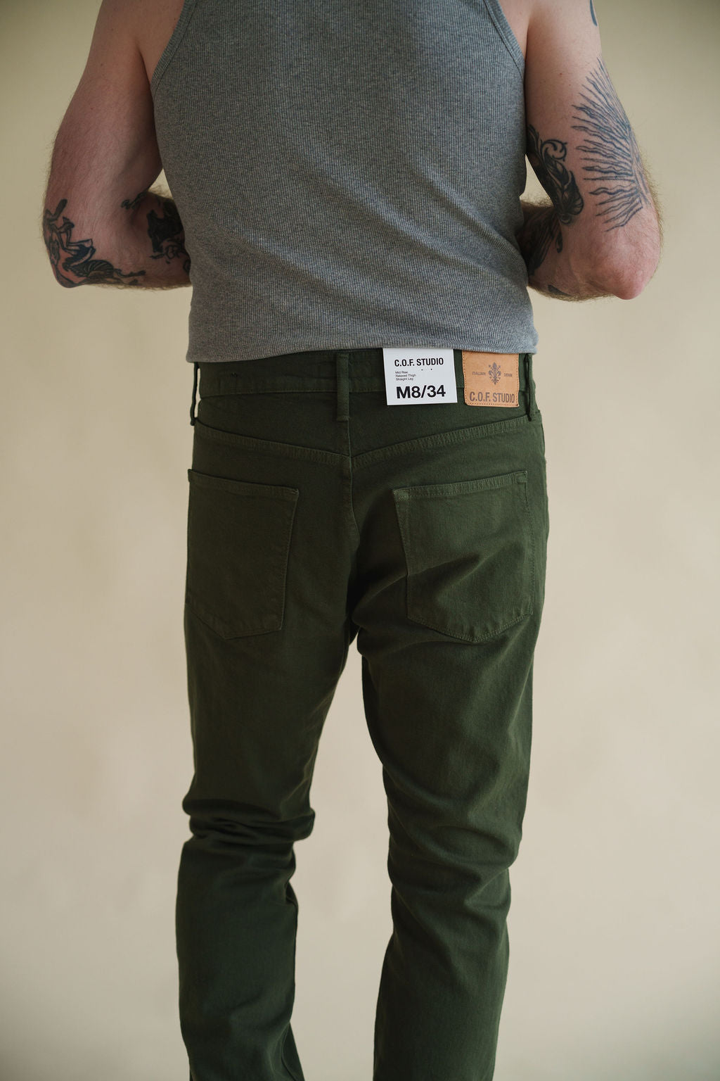 C.O.F. M8 Straight Comfort Organic Denim