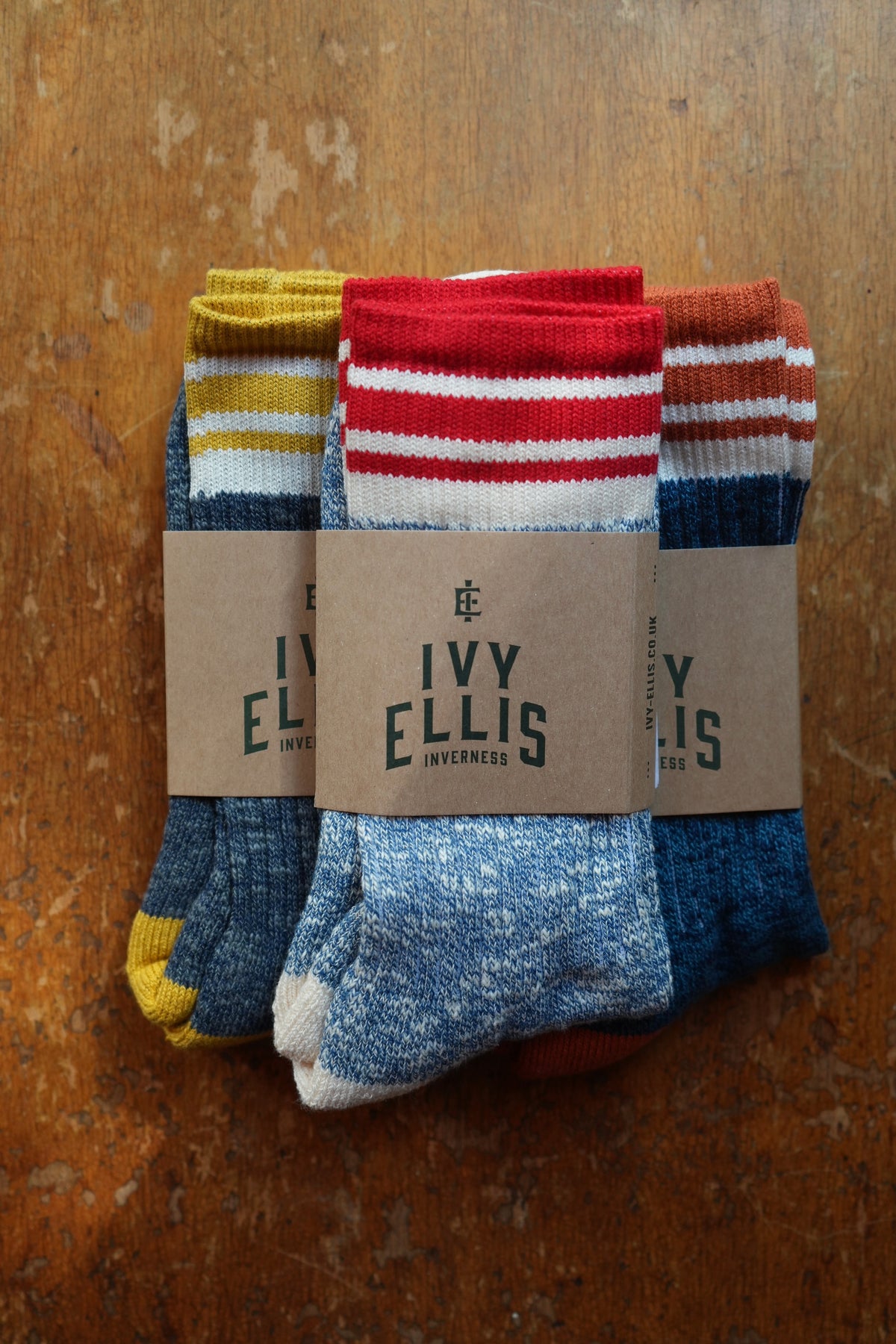 Ivy Ellis Highland Coastline Slub Sock