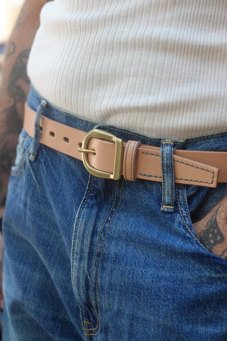 omotodenim Cowhide Leather Belt