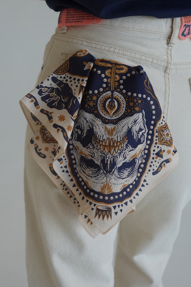Indigofera Tarot XIII Bandana