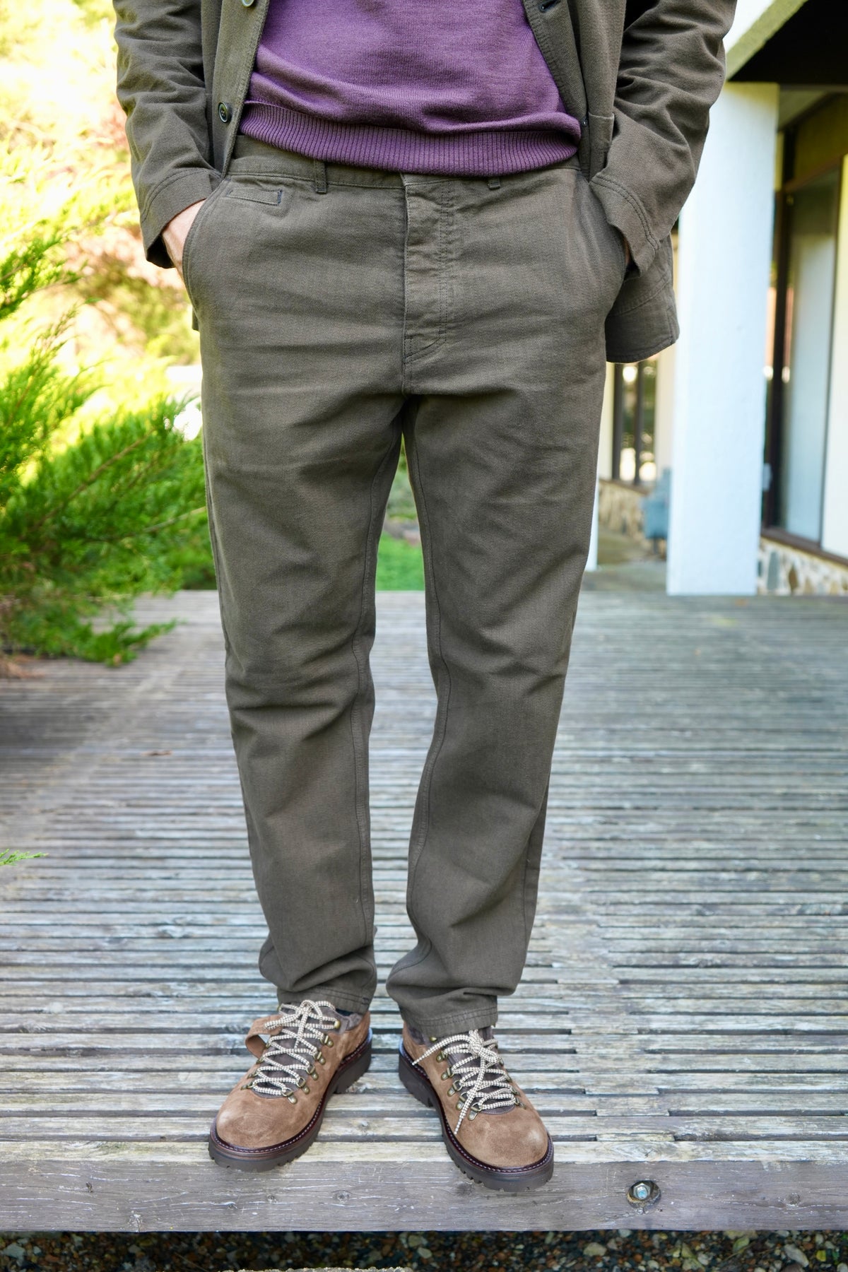 Hansen Fred Slim Workwear Trousers