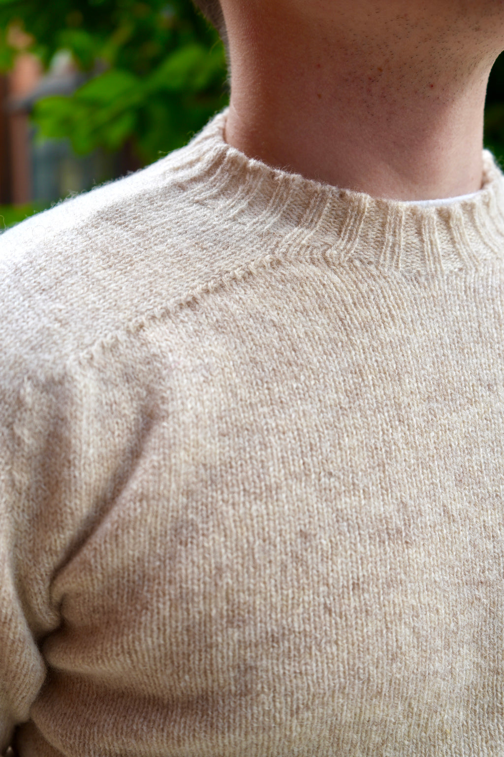 Mooncastle Shetland Wool Crewneck Sweater