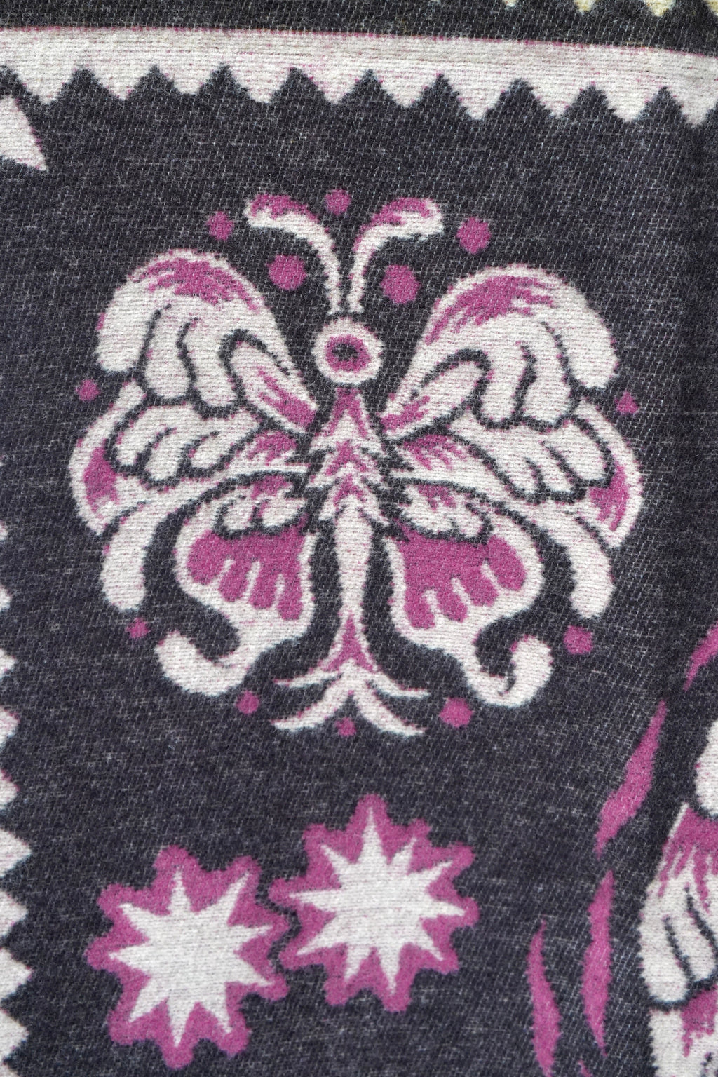 Indigofera The Fifth Sun Wool Blanket