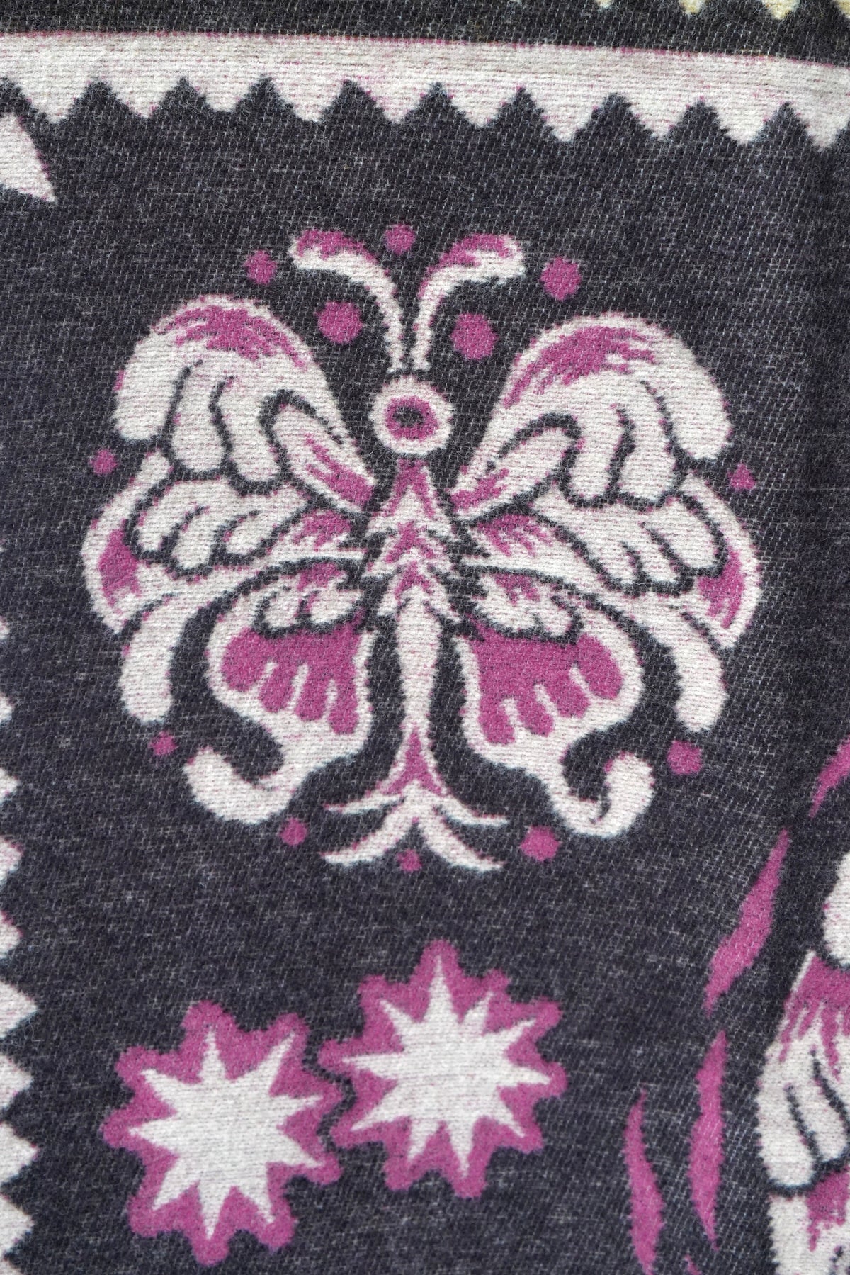 Indigofera The Fifth Sun Wool Blanket