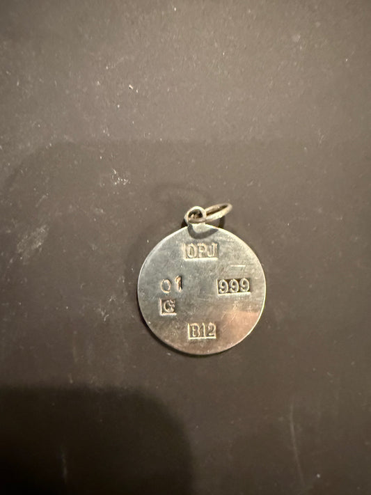 Blank Coin Pendant