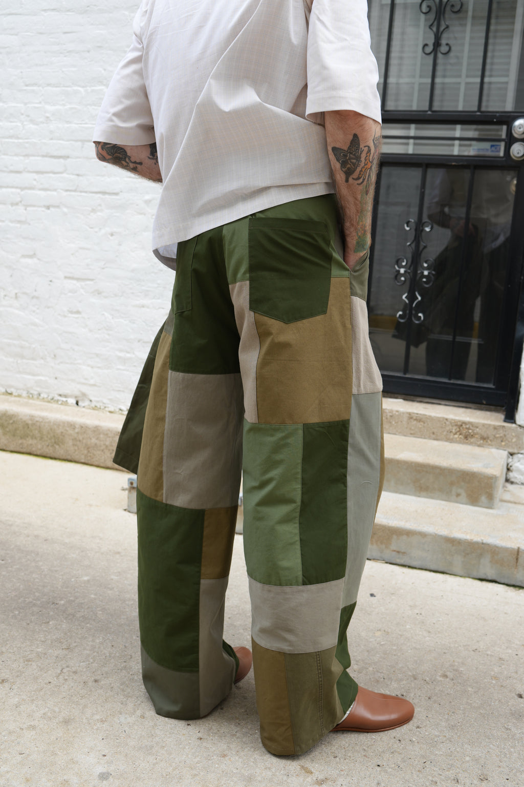 Hul le Kes Pollock Patchwork Trousers