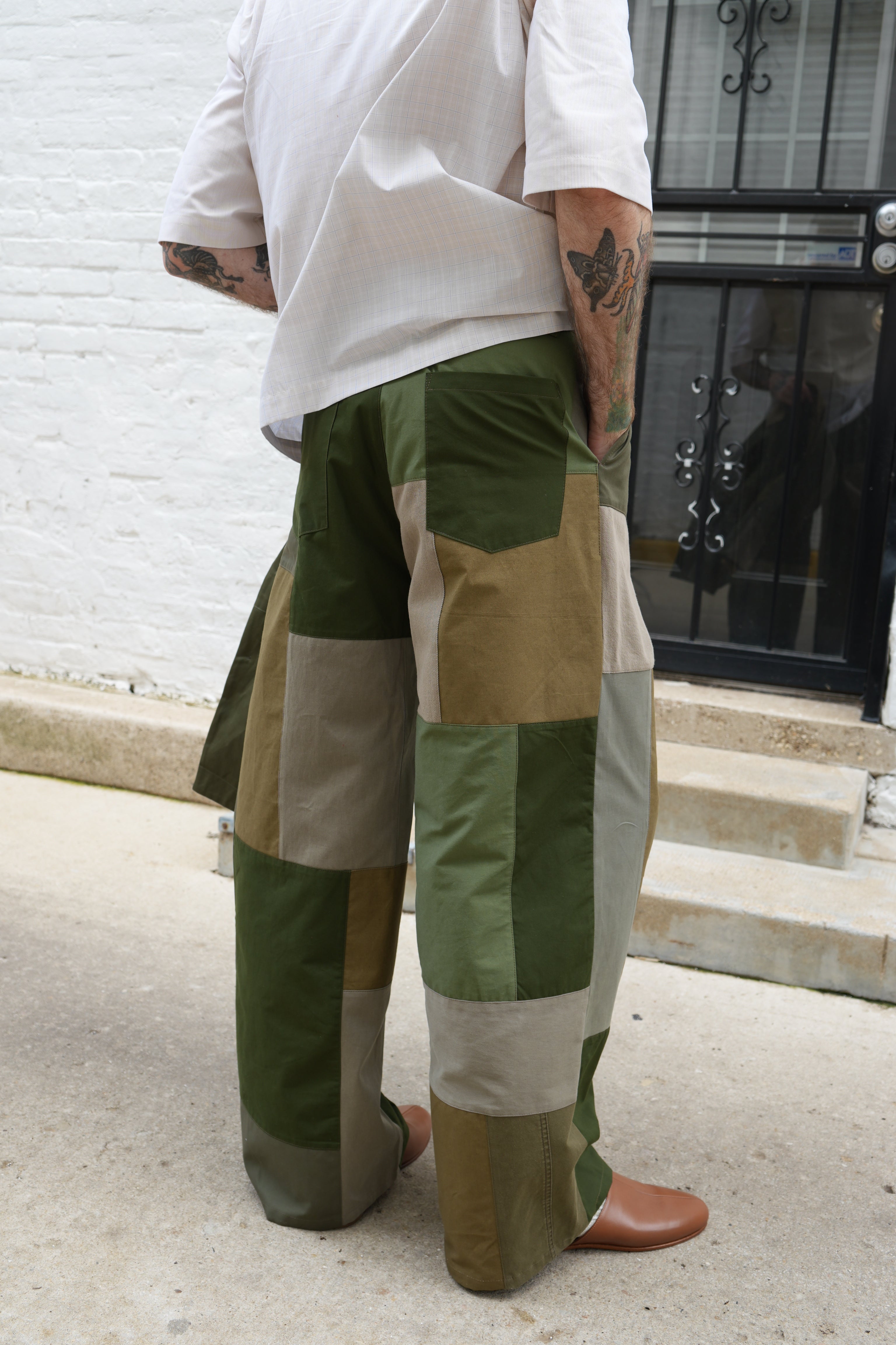 Hul le Kes Pollock Patchwork Trousers