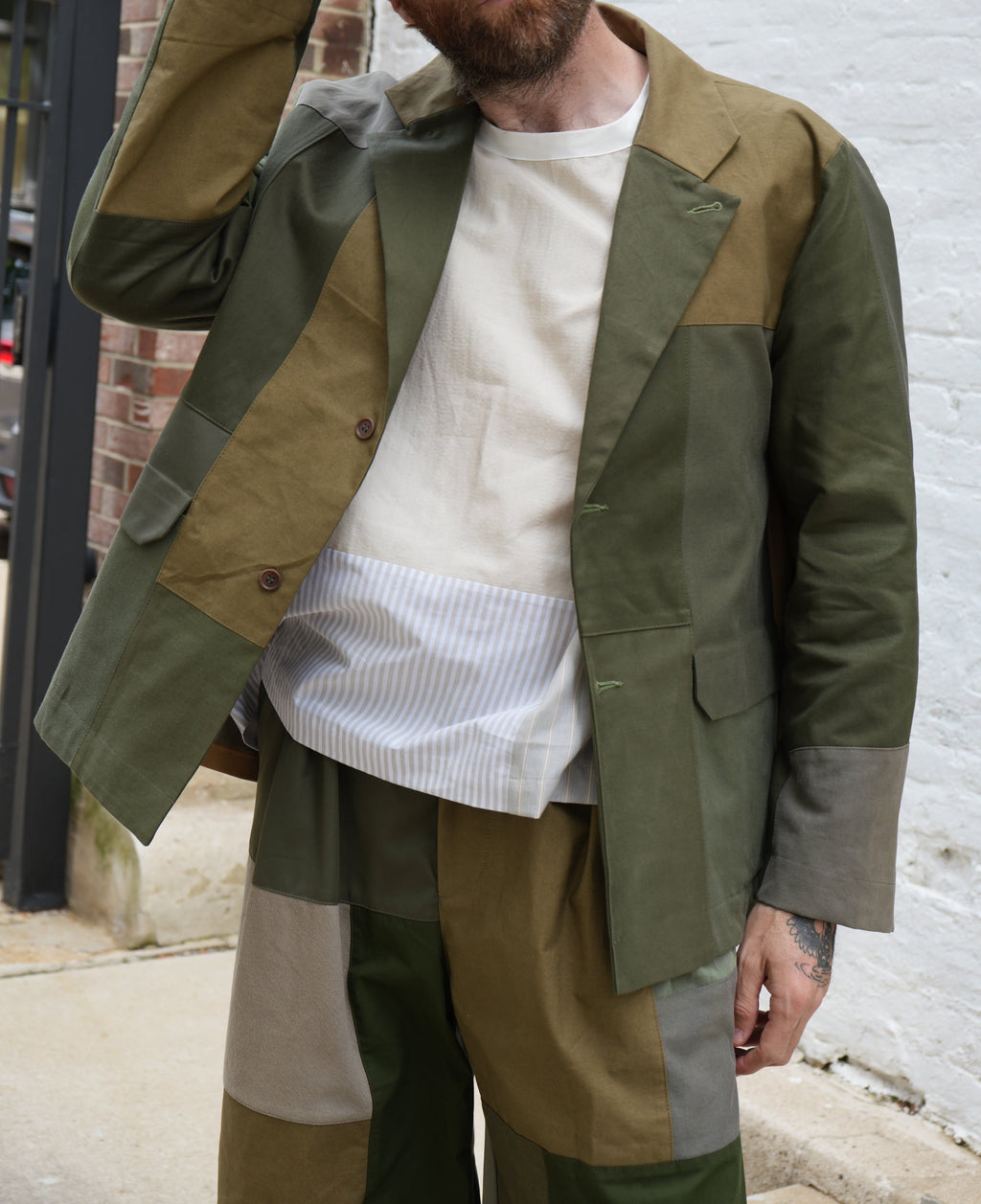 Hul le Kes Morisot Patchwork Blazer