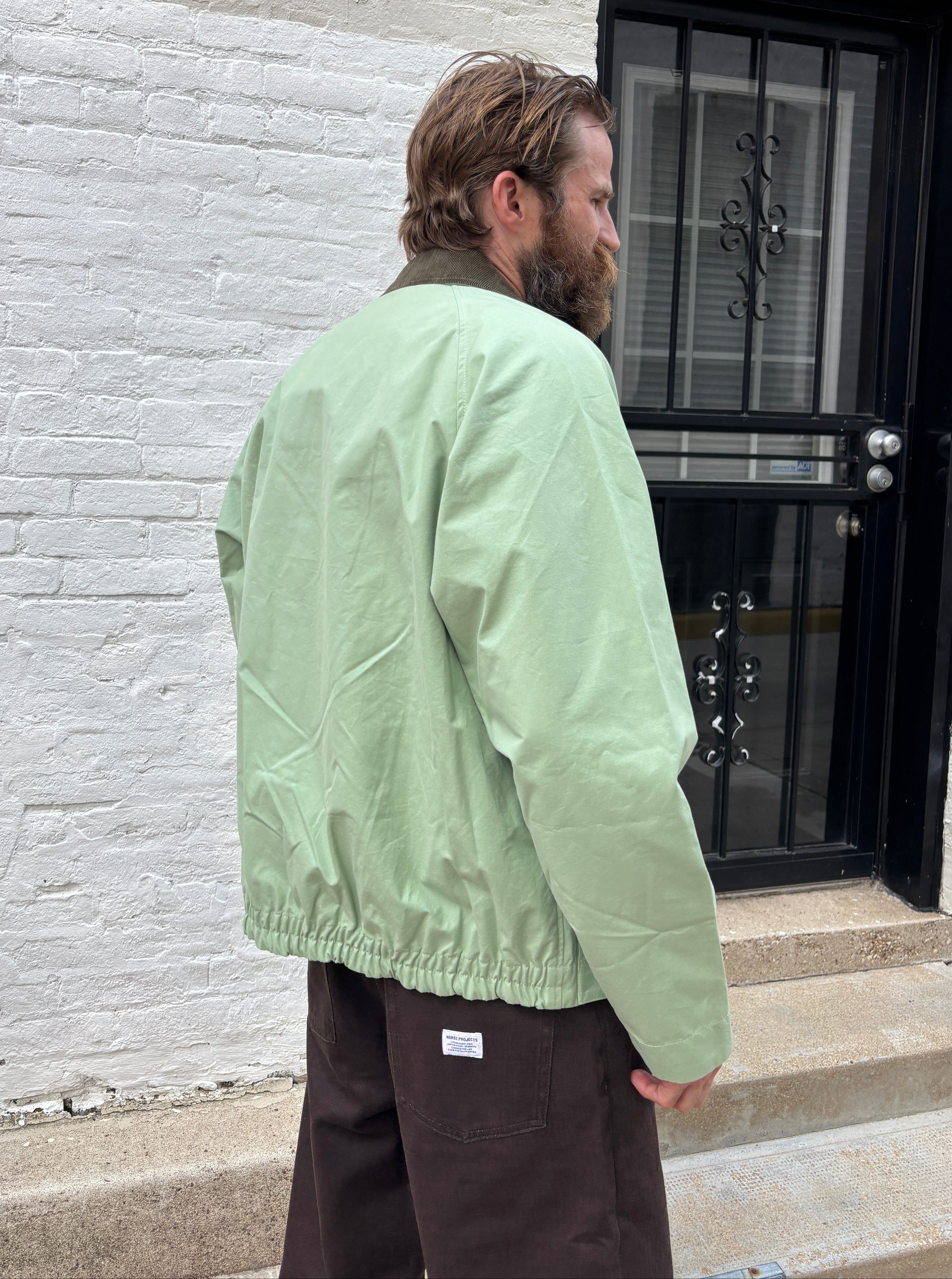 Norse Projects Holman Wax Raglan Light Jacket
