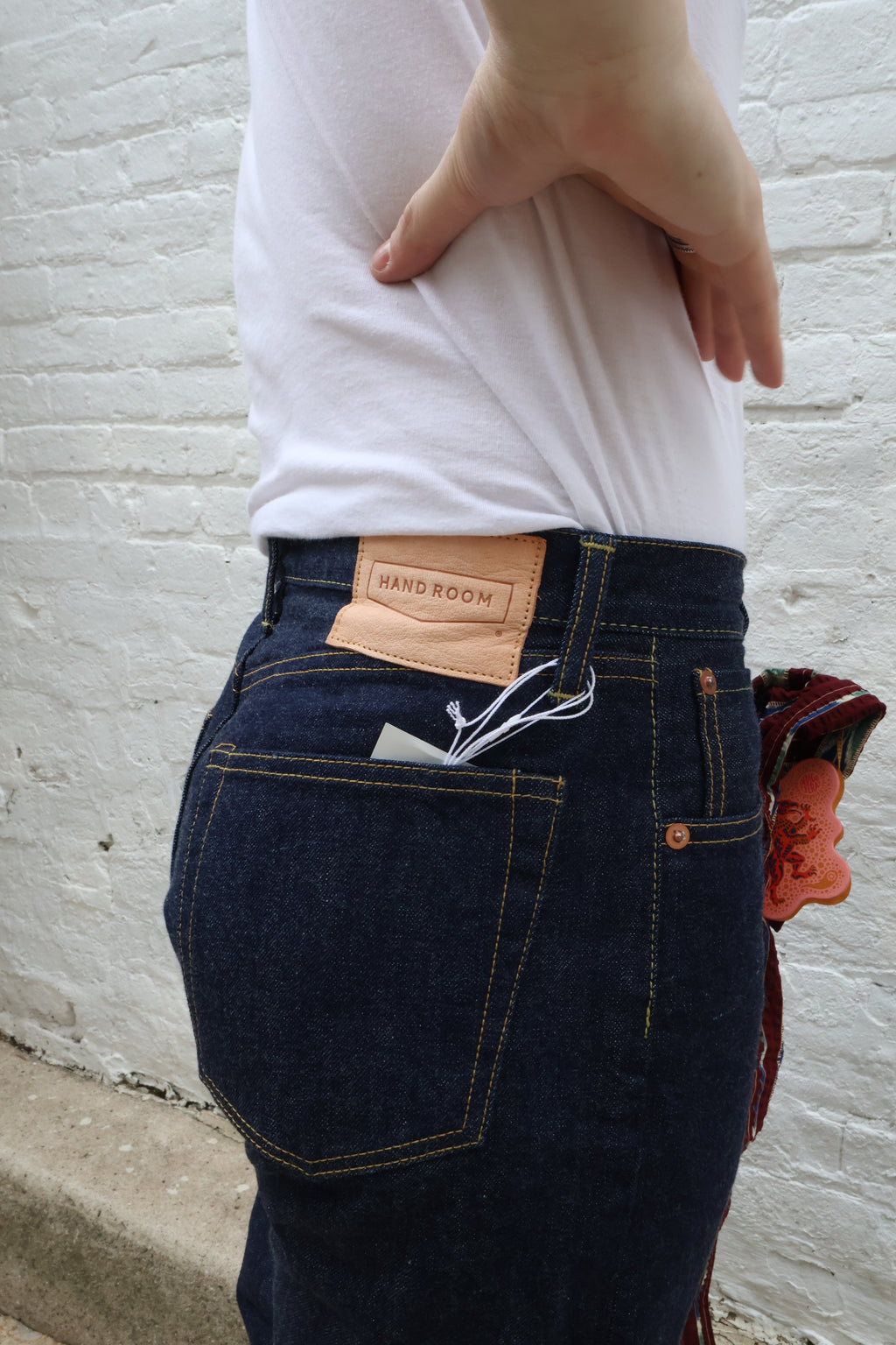 Hand Room Wide Fit 5 Pocket Jeans