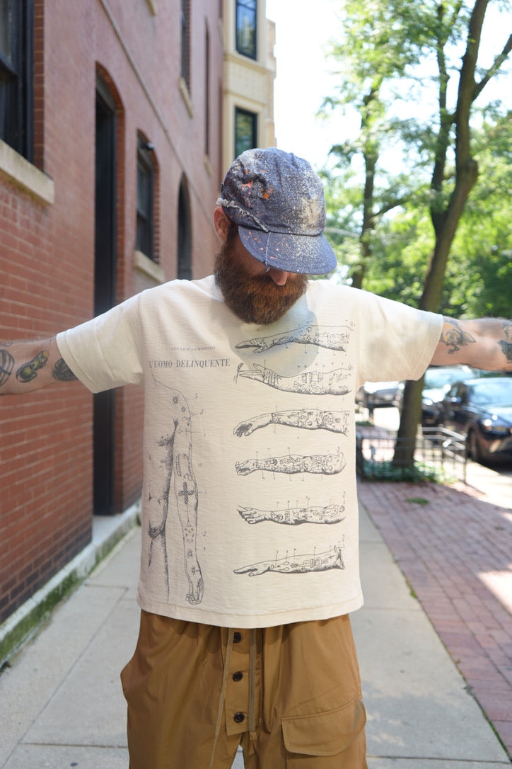 DECHO Bleach & Crash Denim Fishing Cap