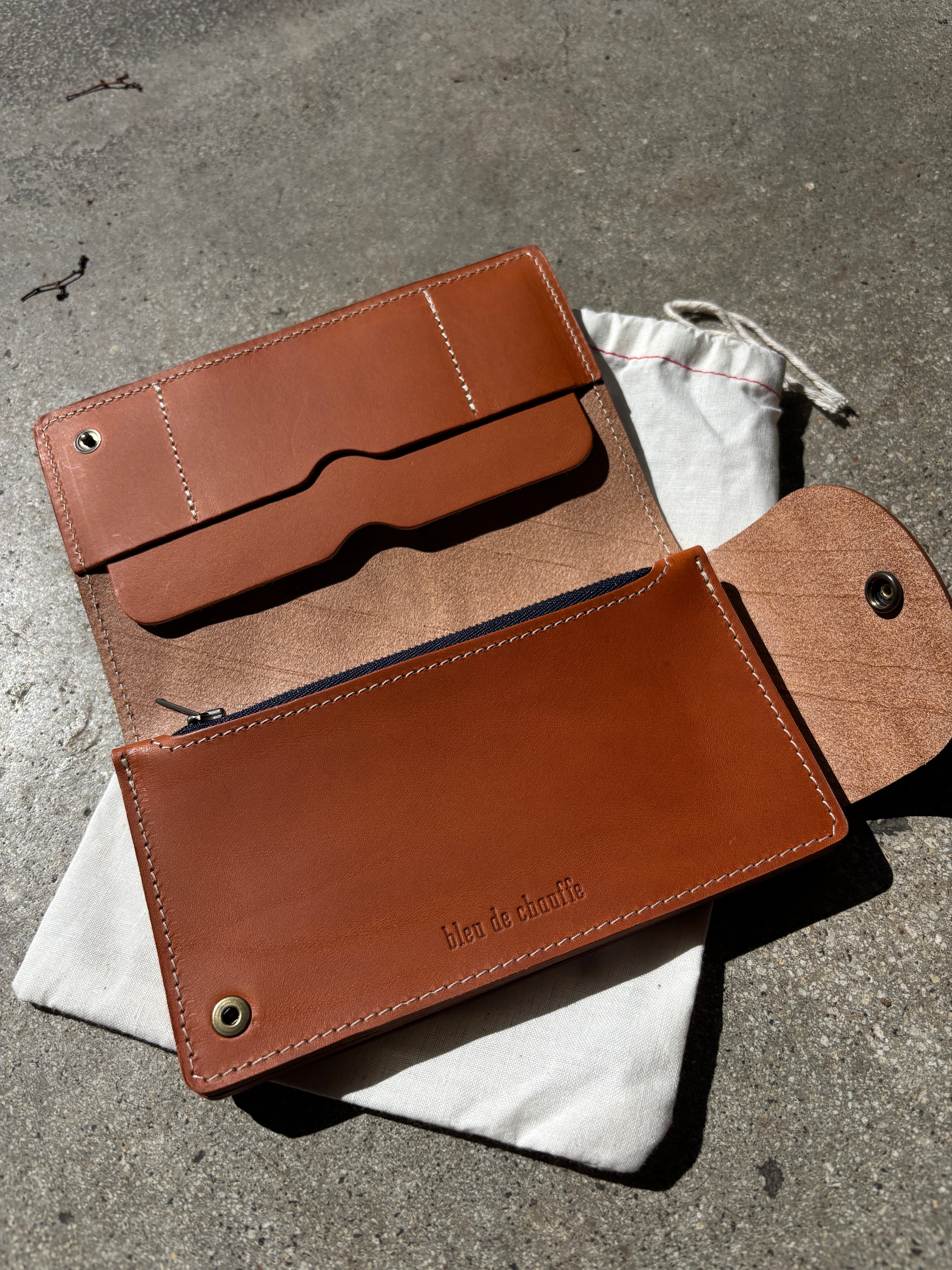 Bleu De Chauffe Corto Wallet