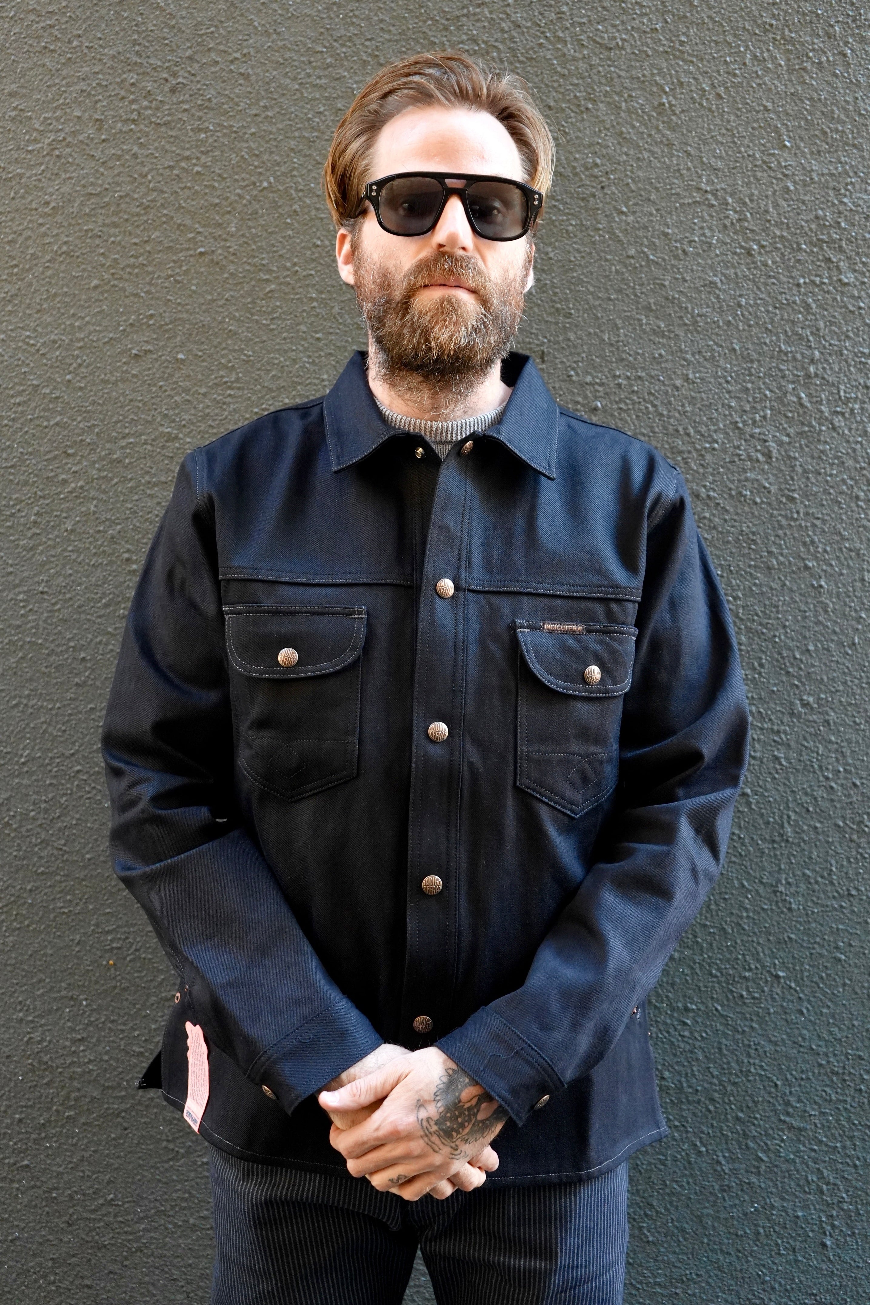 Indigofera Fargo Trucker Jacket