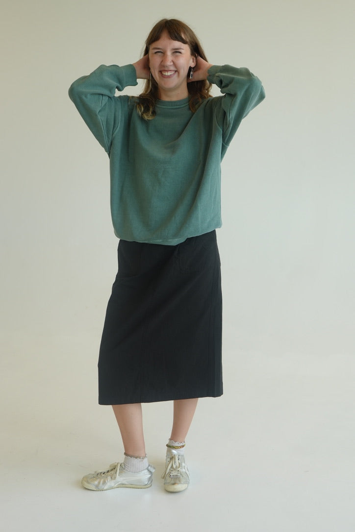 Kappy Cotton Fatigue Skirt