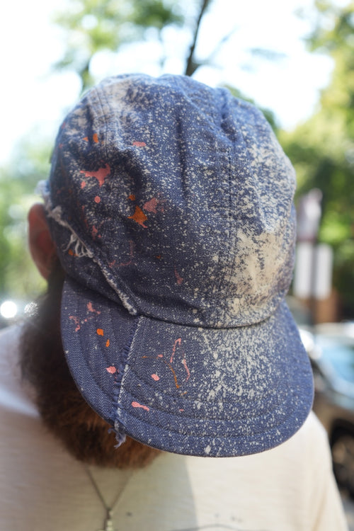 DECHO Bleach & Crash Denim Fishing Cap