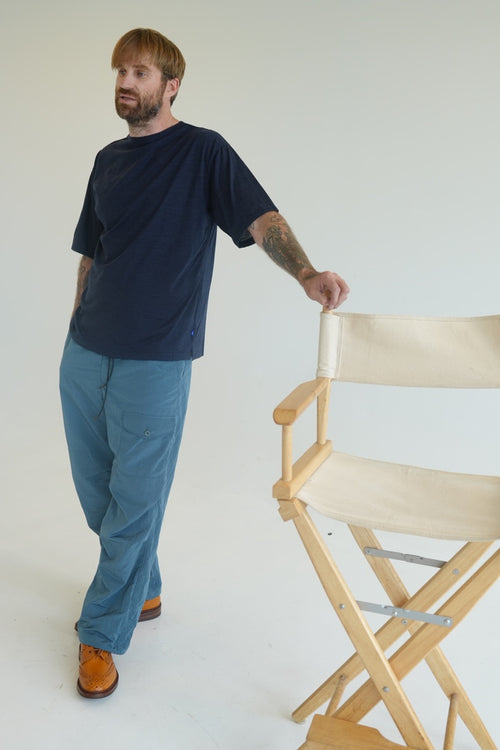 Caledoor Monofilament Ripstop Nylon Wide Easy Trouser