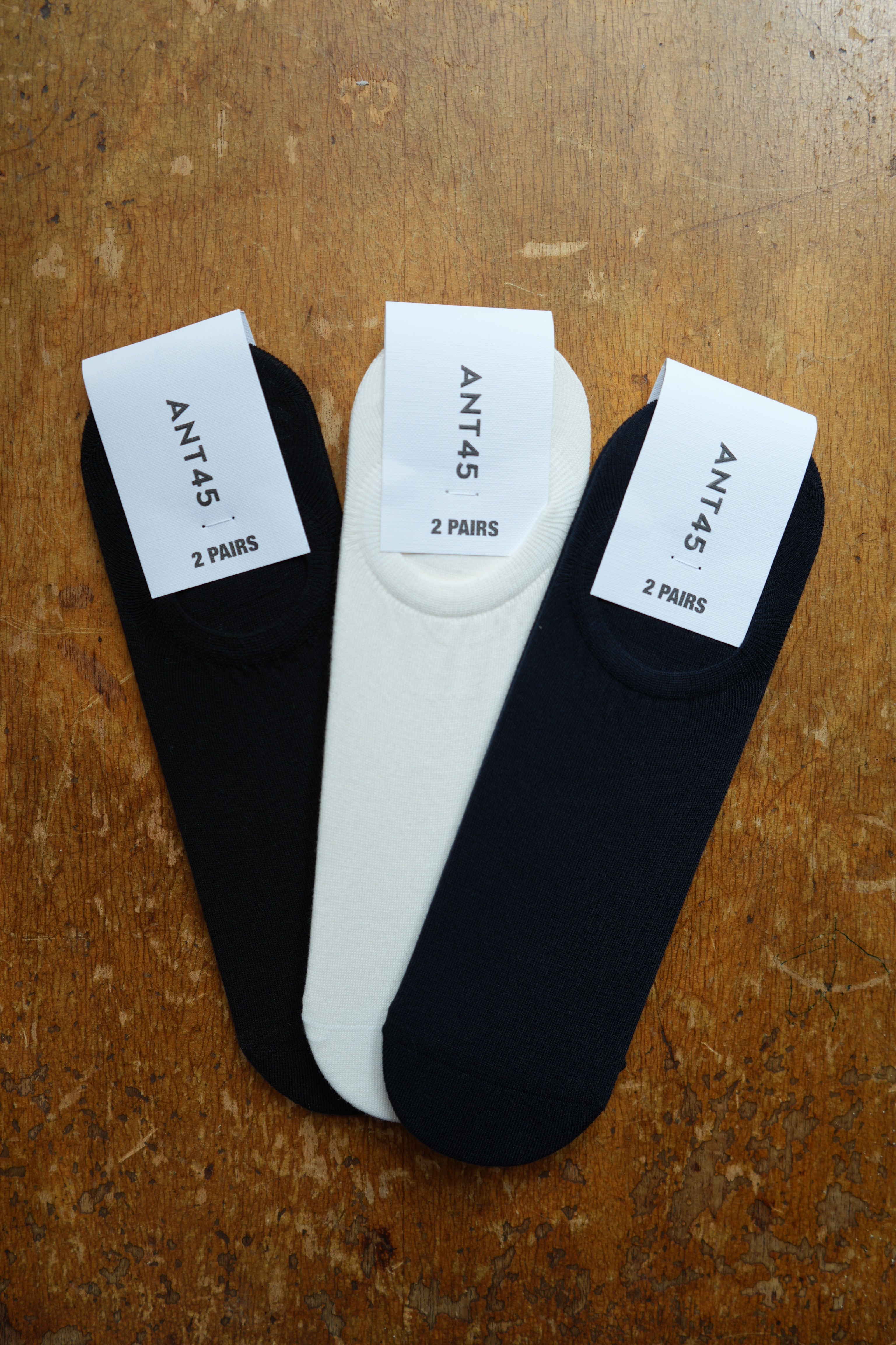ANT45 Lamped USA No Show Sneaker Sock