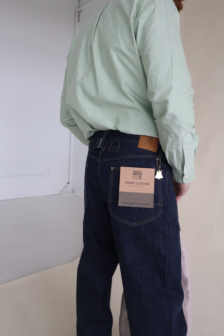 Trophy Clothing Waist Overalls Dirt Denim