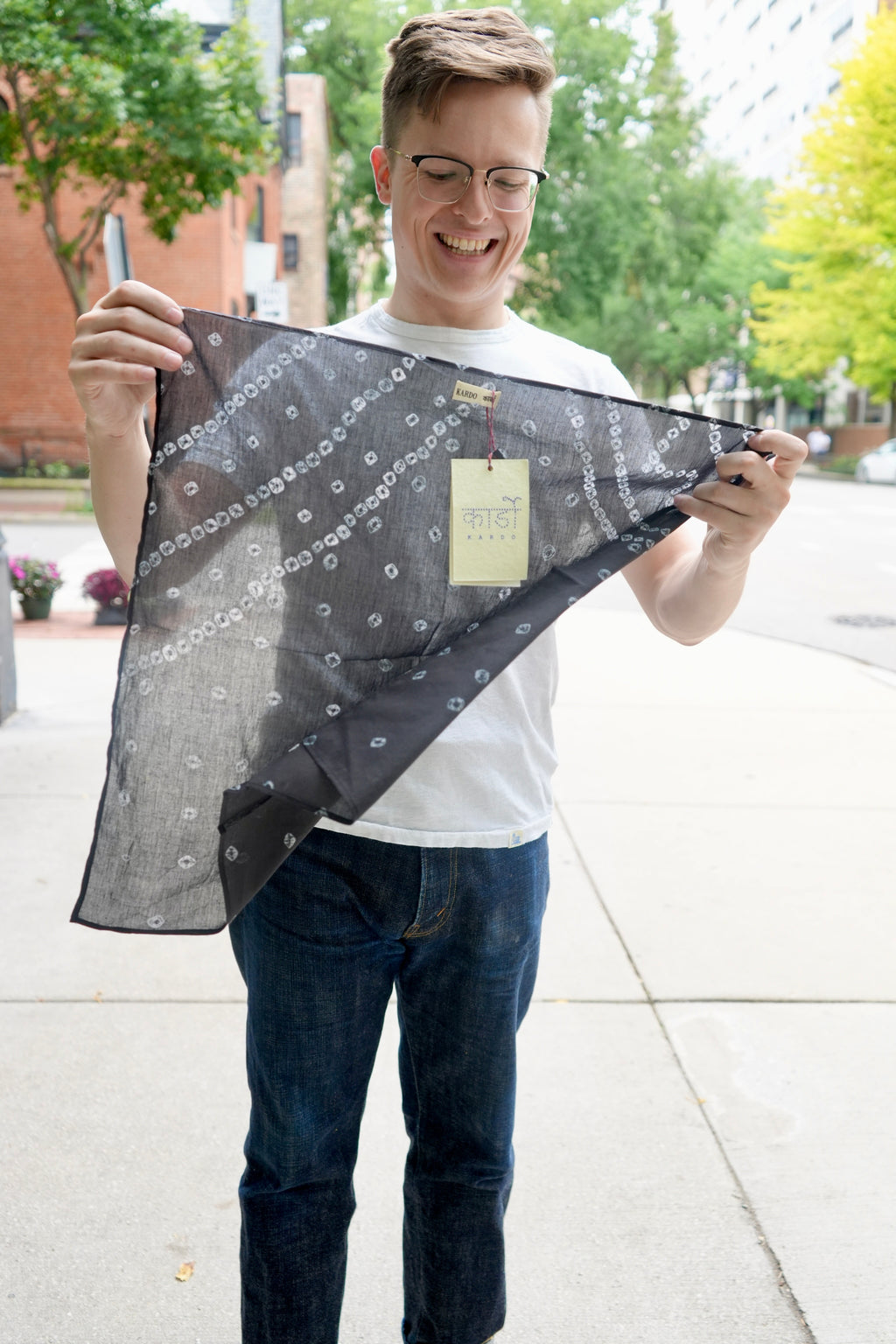 Kardo Design Bandhani Cotton Bandana