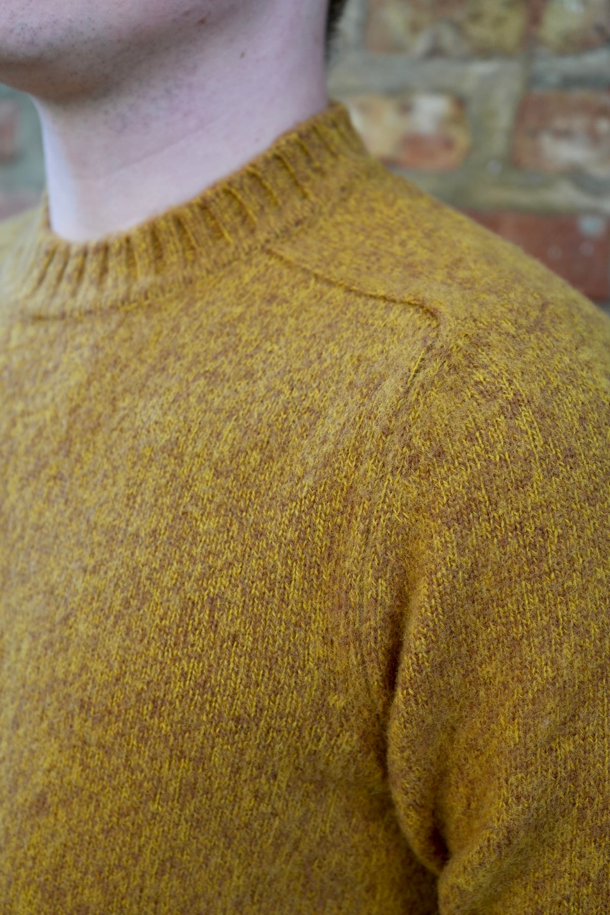 McGeorge of Scotland Saddle Shoulder Crewneck