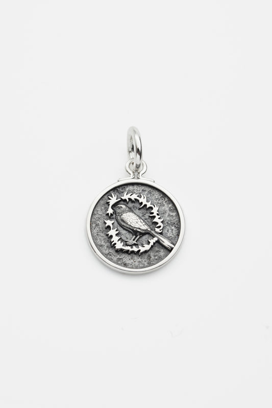 O.P Jewellery Barbed Wire Magpie Pendant