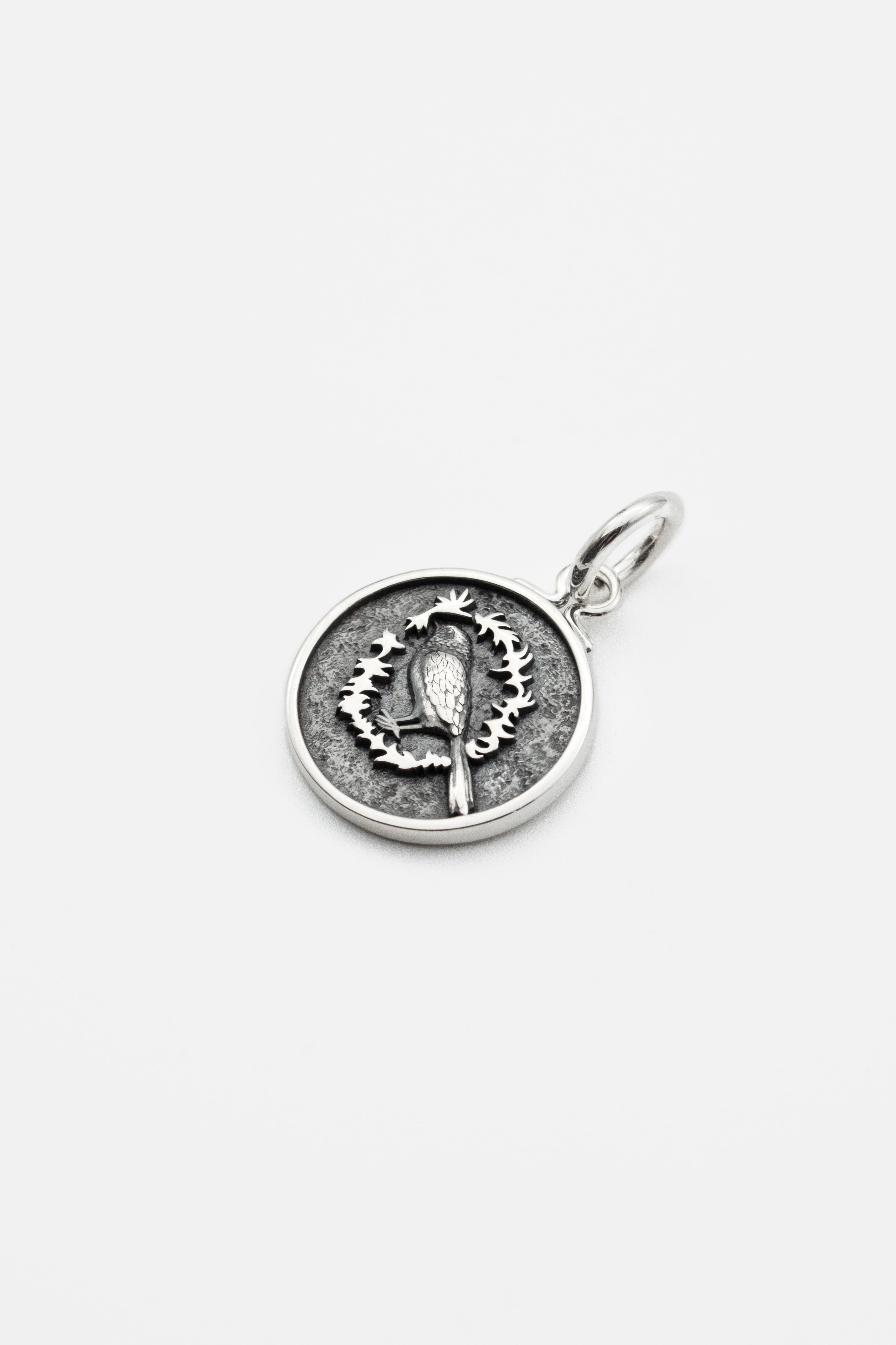 O.P Jewellery Barbed Wire Magpie Pendant
