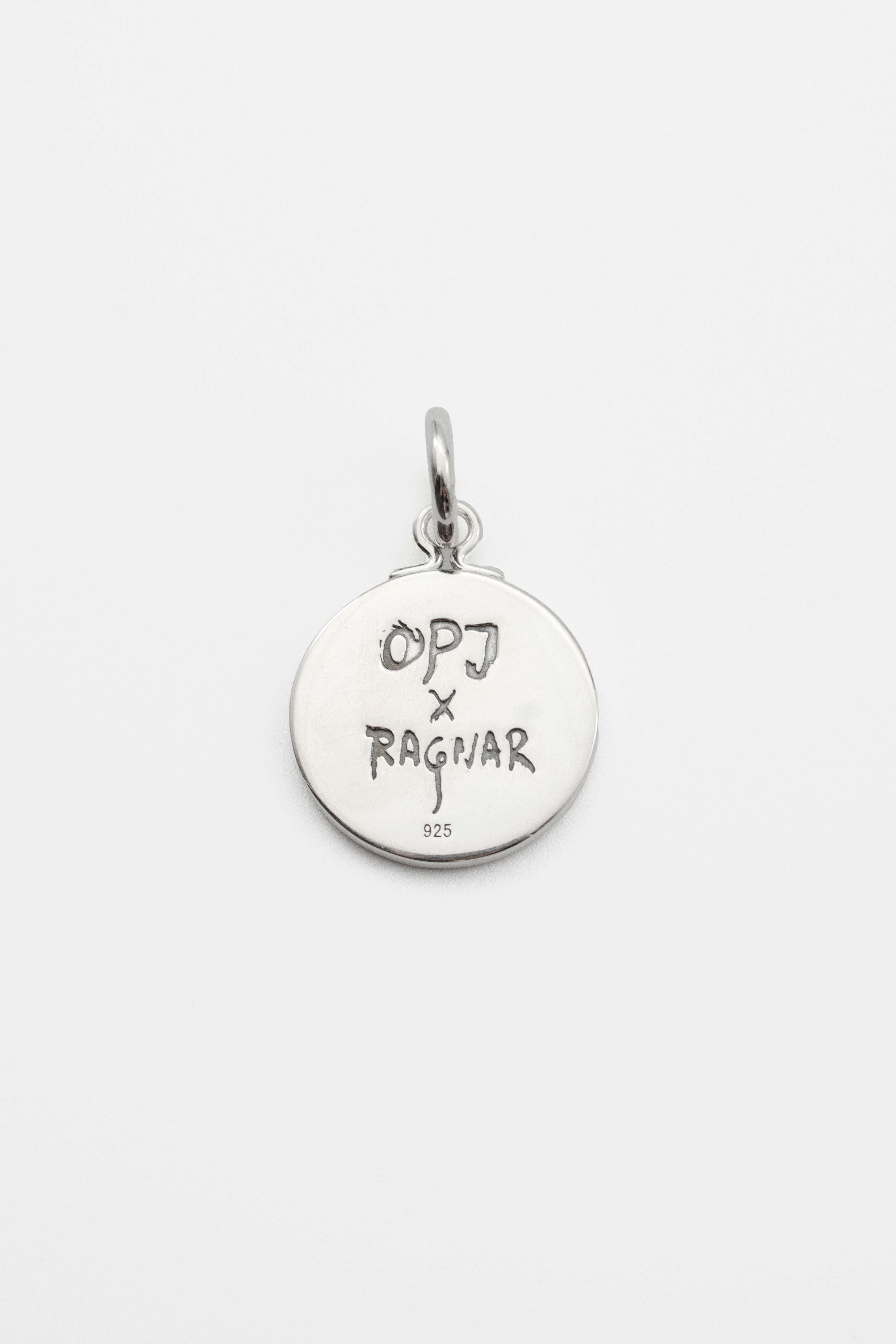 O.P Jewellery Barbed Wire Magpie Pendant