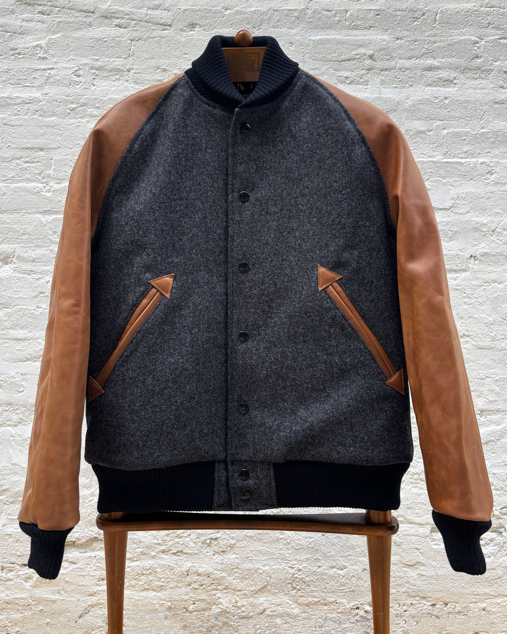 Dehen Raglan Varsity Jacket