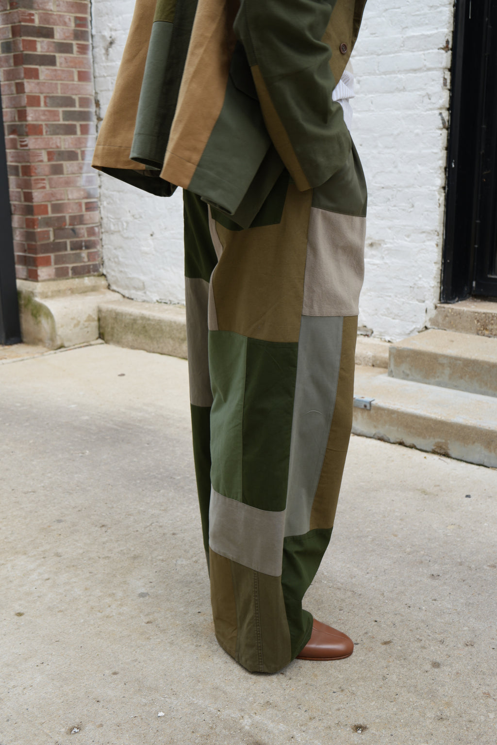 Hul le Kes Pollock Patchwork Trousers