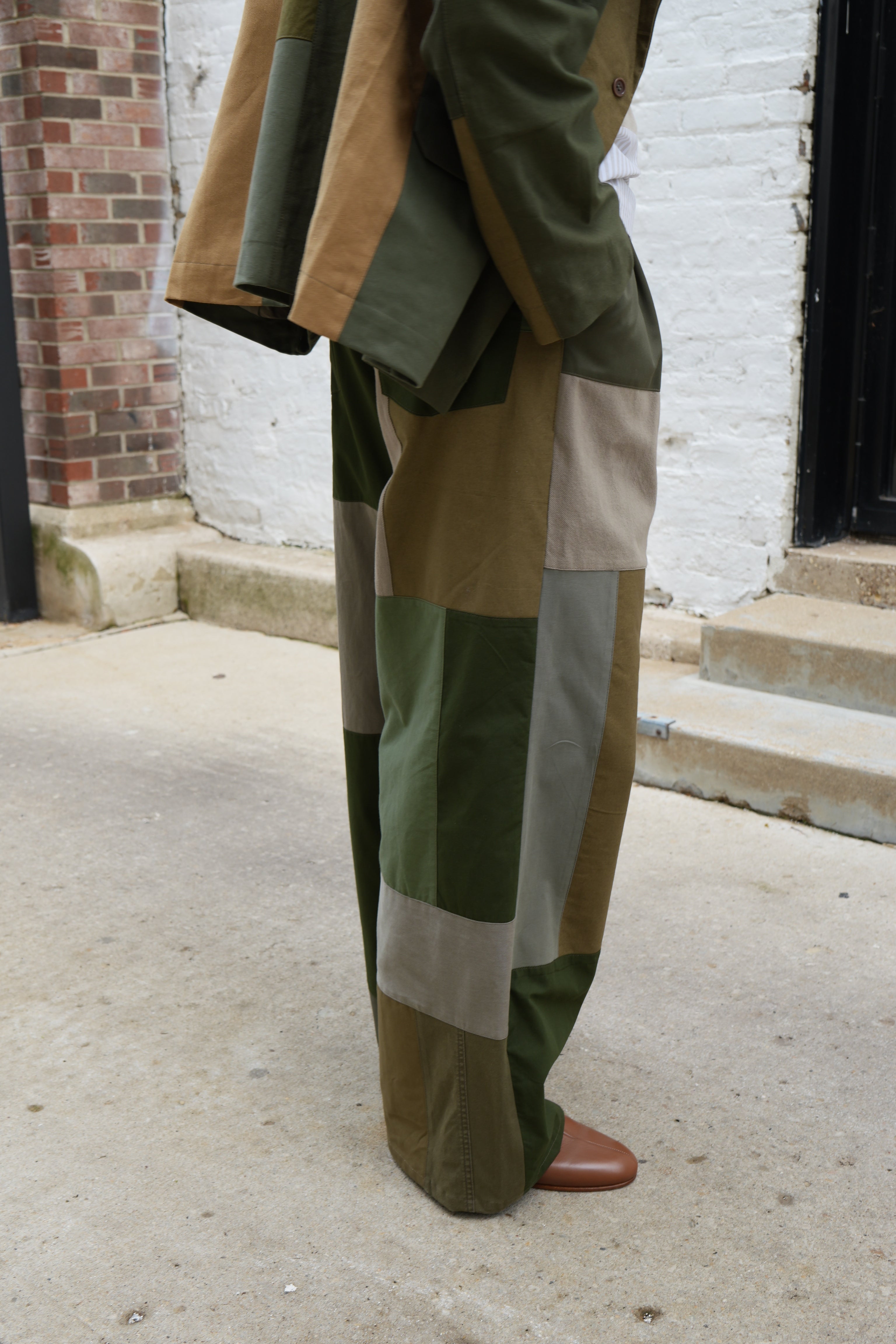 Hul le Kes Pollock Patchwork Trousers