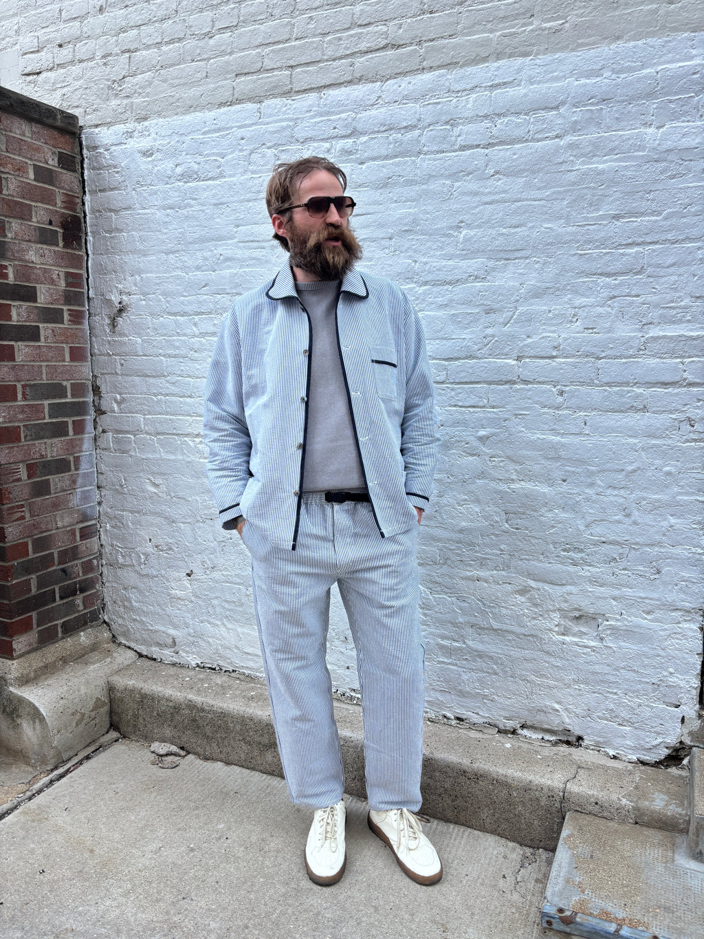 Fujito Long Sleeve Pajama Shirt