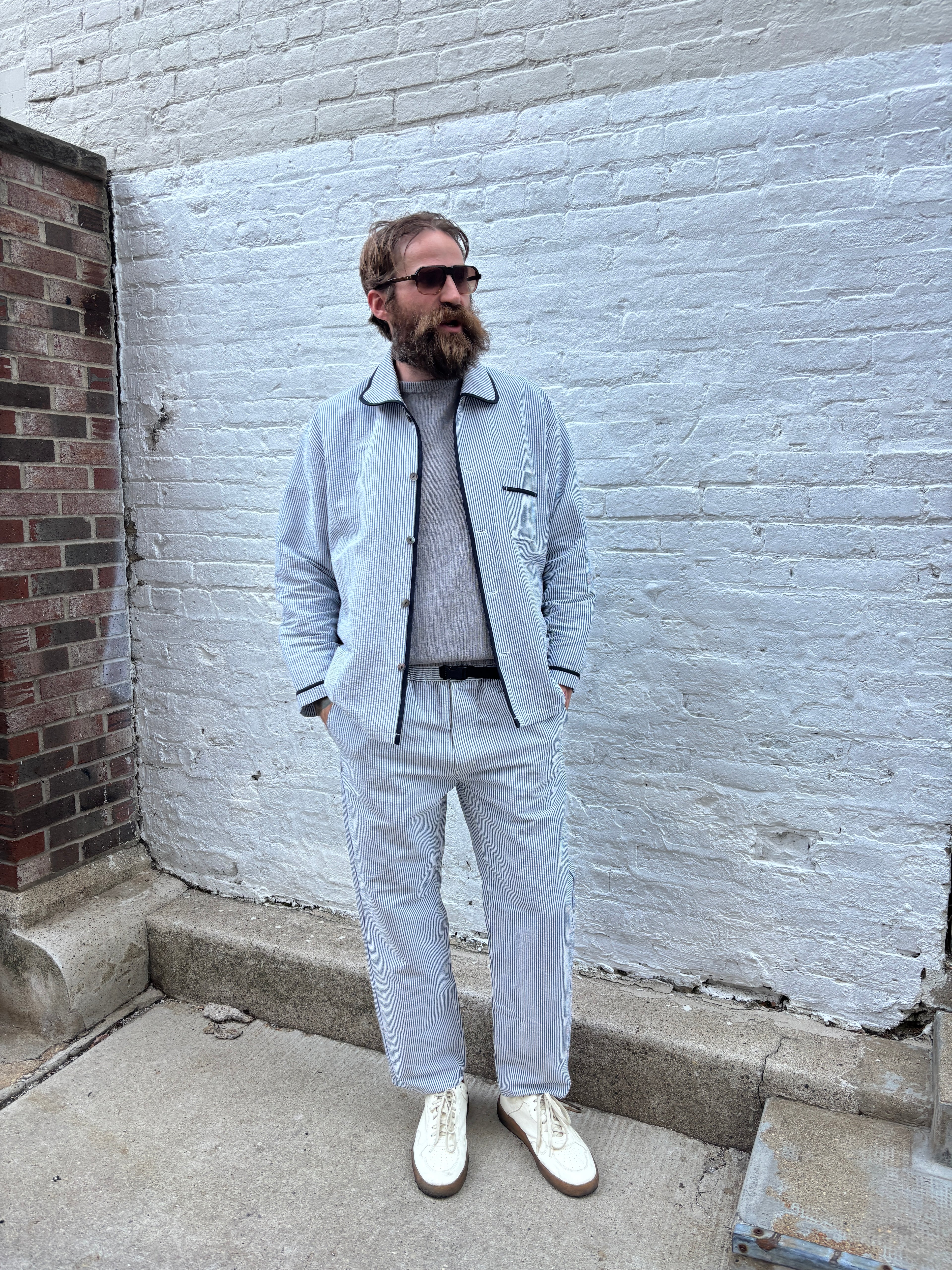 Fujito Long Sleeve Pajama Shirt