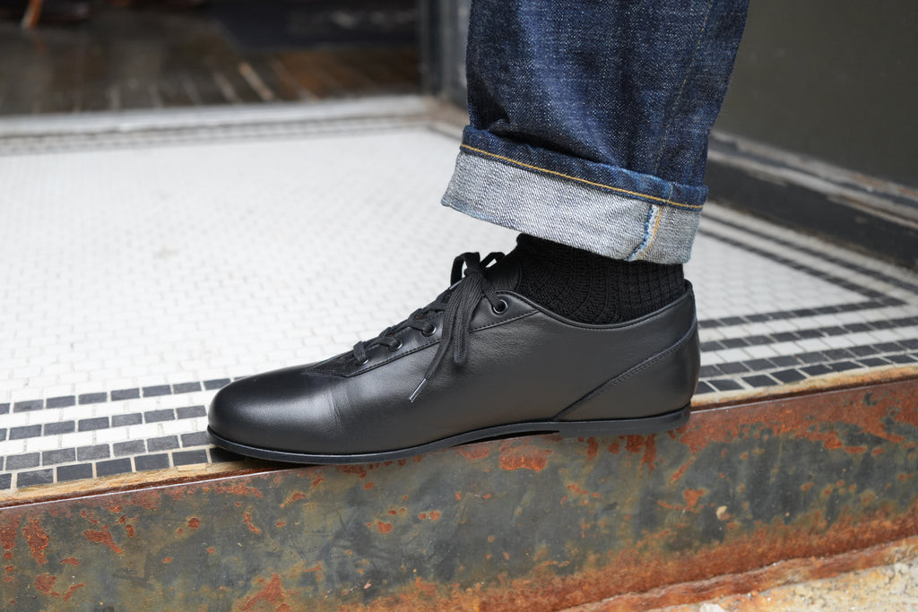 Reproduction of Found Italian Military Bicycle Shoe