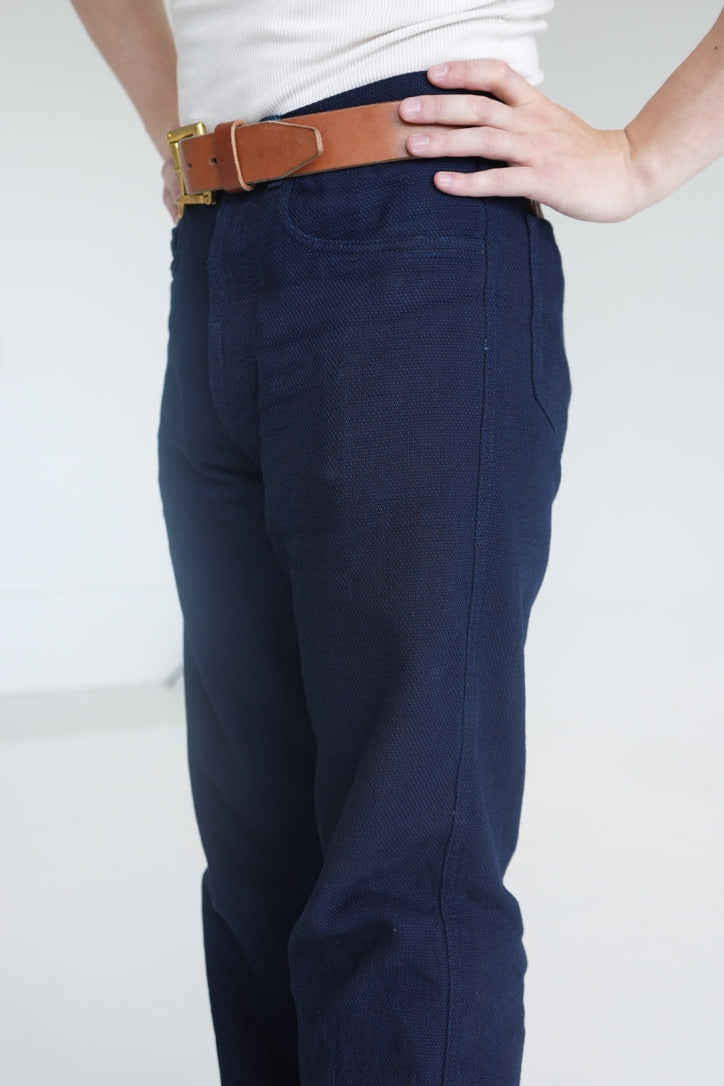 Hansen Dean Straight Cut Denim Trousers
