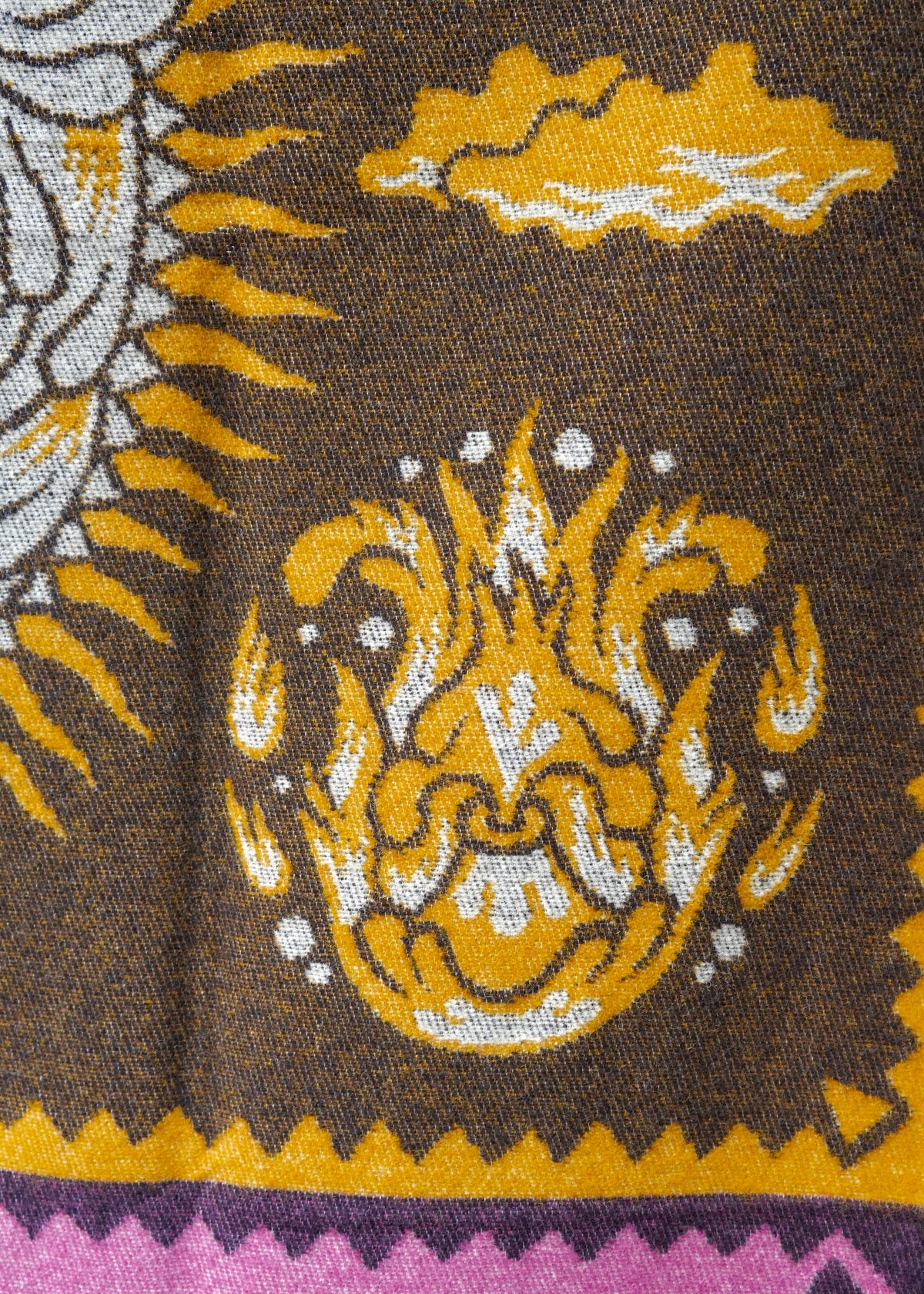 Indigofera The Fifth Sun Wool Blanket