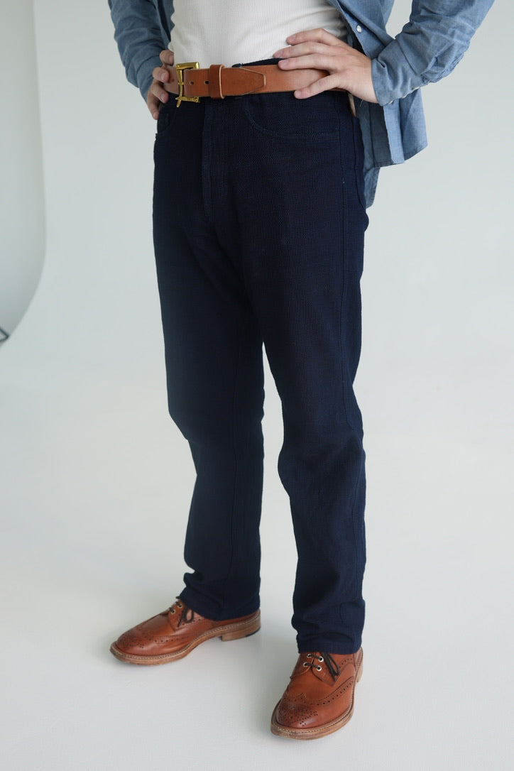 Hansen Dean Straight Cut Denim Trousers