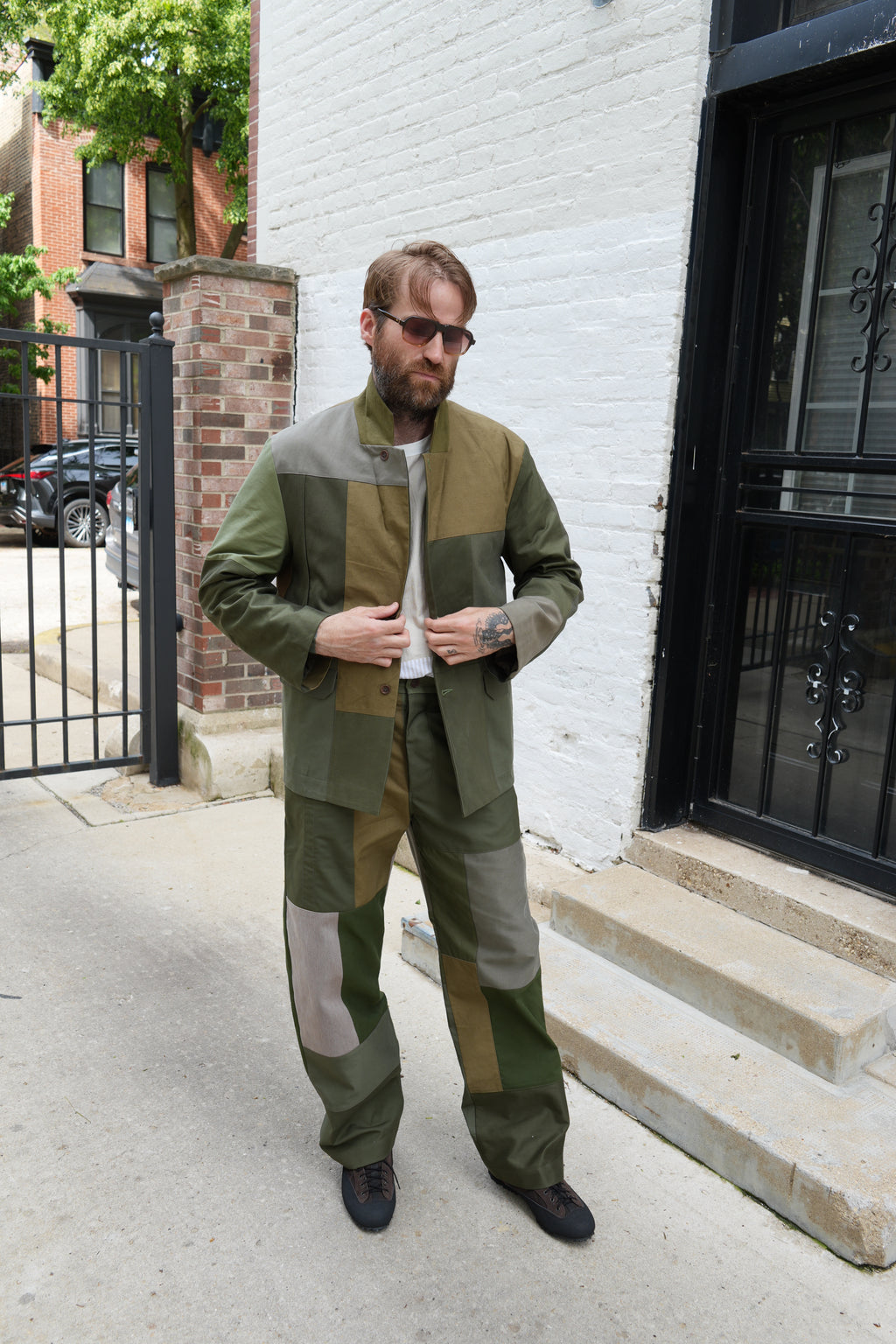 Hul le Kes Toorop Patchwork Trousers