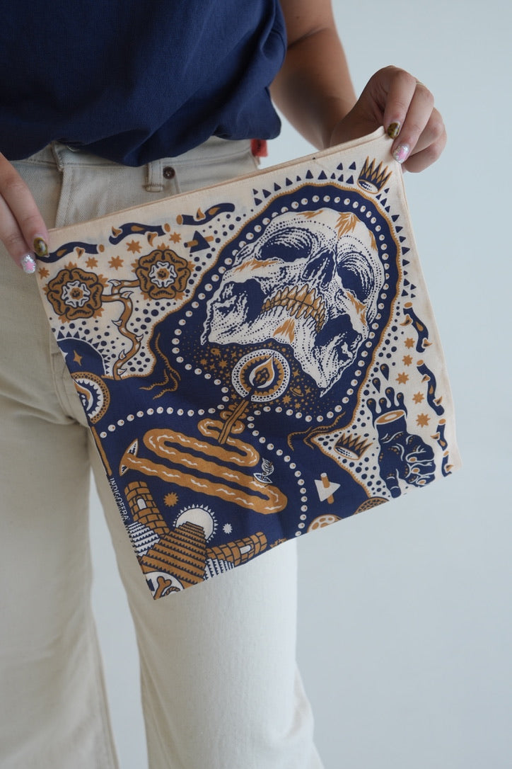 Indigofera Tarot XIII Bandana