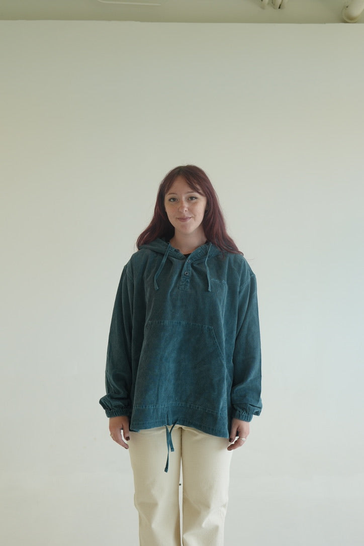 Kappy Pigment Corduroy Anorak
