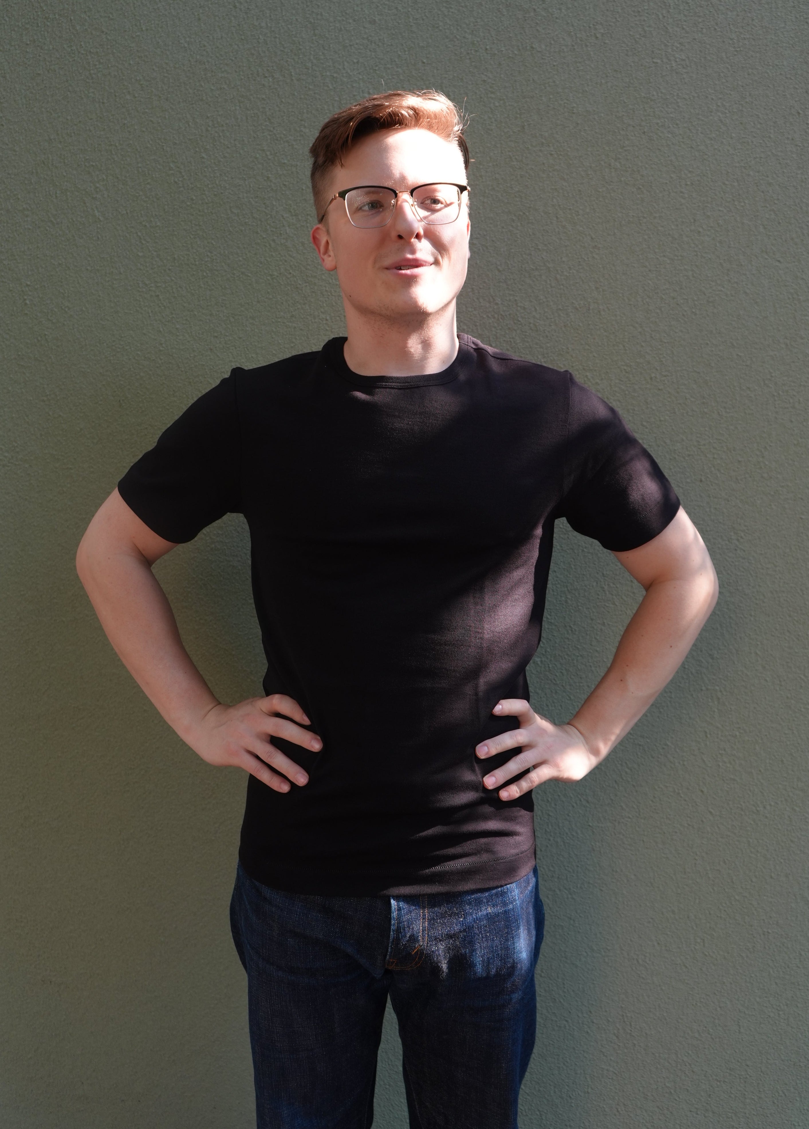 Merz b Schwanen 2M15 Mid Century Refined Fit T-Shirt