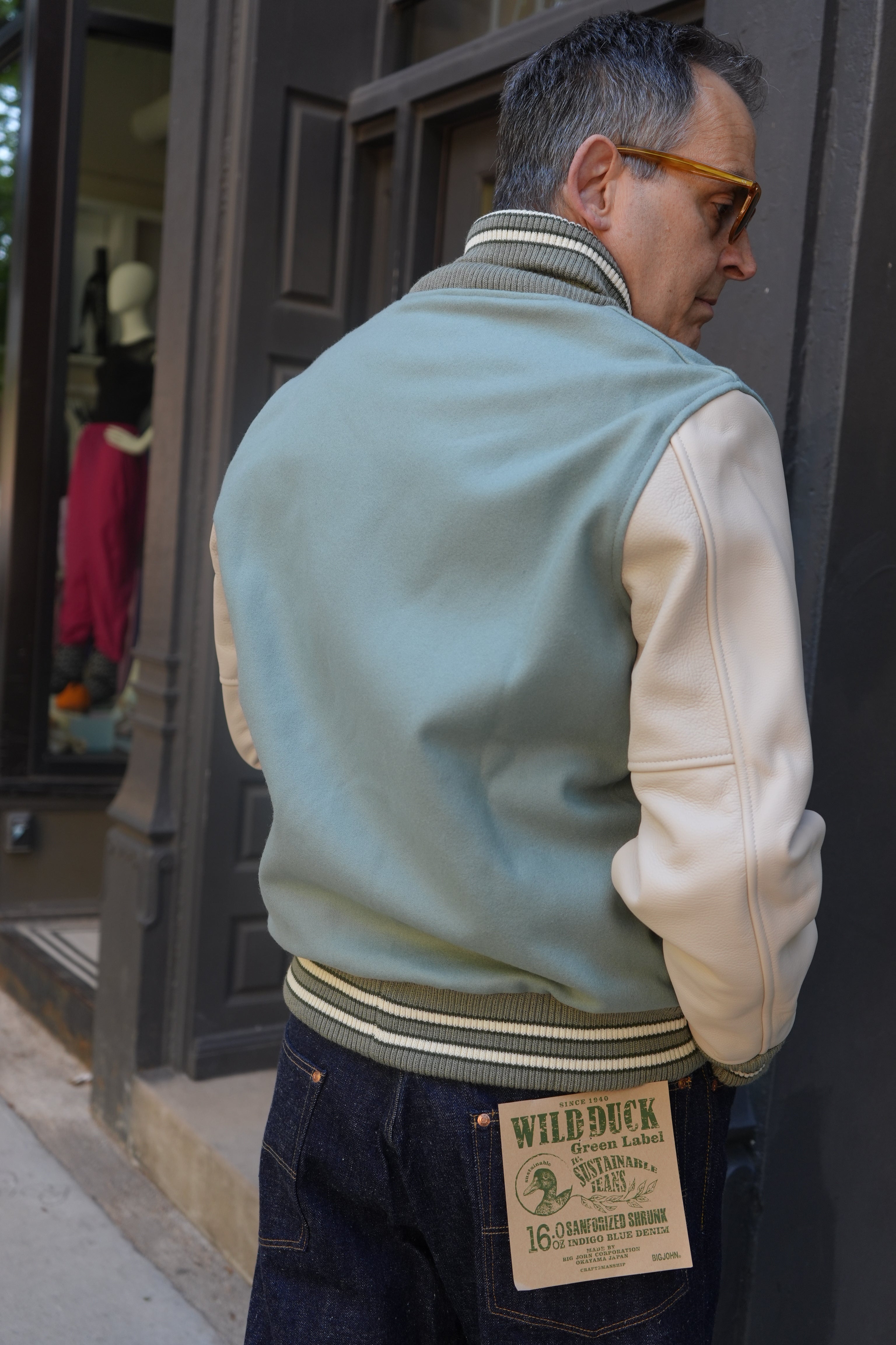 Dehen Wool Varsity Jacket