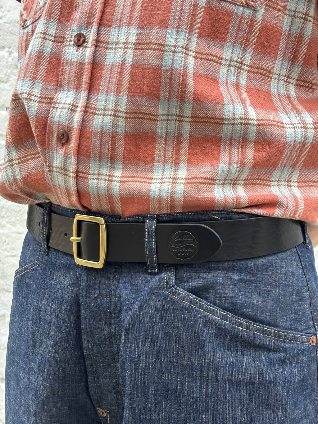 Eat Dust Leather Belt
