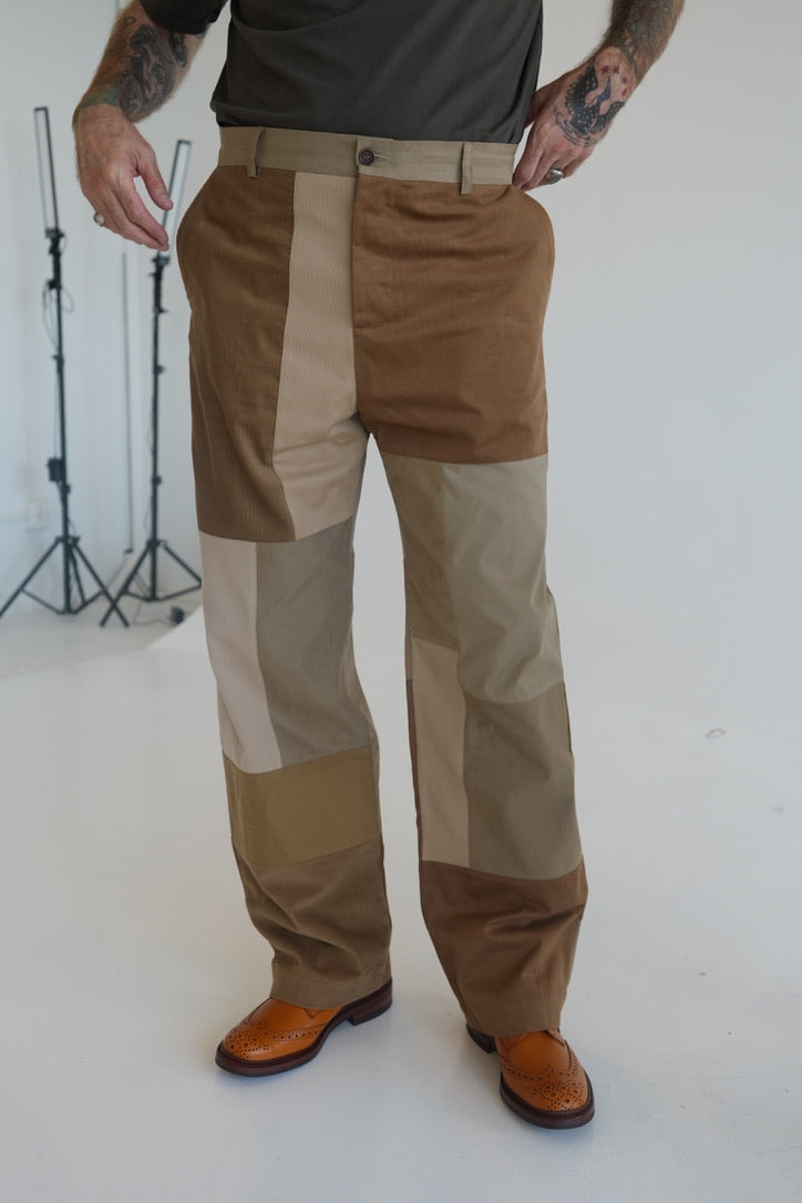 Hul le Kes Toorop Patchwork Trousers